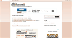 Desktop Screenshot of blog.passionrecettes.com